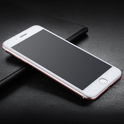 

Bonks apple iPhone8 Plus / 7 Plus полноэкранное покрытие закаленная пленка 3D изогнутая закаленная стеклянная мембрана дуги, образующая тонкие 0,23 мм белые