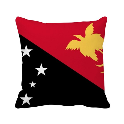 

Papua New Guinea National Flag Oceania Country Square Throw Pillow Insert Cushion Cover Home Sofa Decor Gift