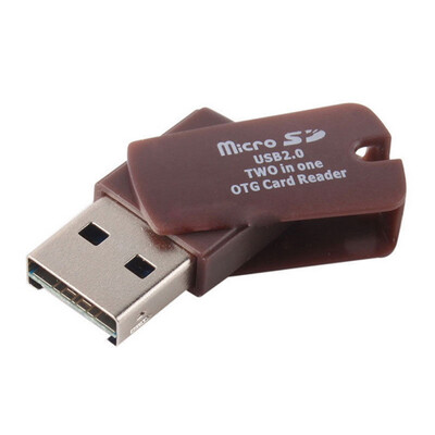 

в одном микро - SD TF кард - ридер с кабель USB 2.0 + micro - USB для компьютера и телефона