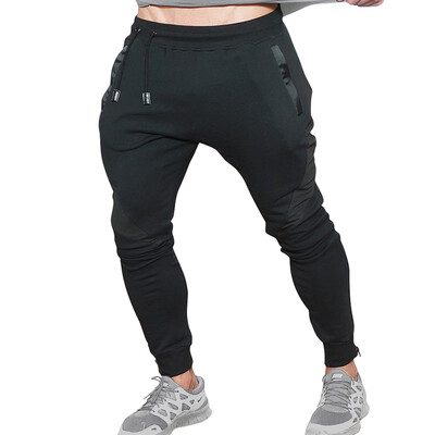 

MECH-ENG Mens Active Joggers Pants Gym Workout Running Trousers with Pockets in Black Grey Navy 3 Colors