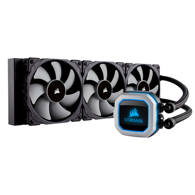 

American pirate ship USCORSAIR H150i PRO RGB integrated CPU water cooling radiator 360MM cold row three magnetic suspension fan five years warranty