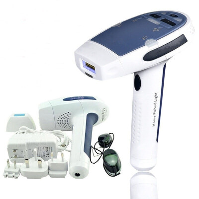 

Dual Voltage 100V-240V Home Pulsed Light Laser Epilator Shaving Permanent Hair Removal With Spare Flash Cartridge