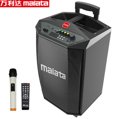 

Malata L8 Outdoor Sound Square Dancing Rod Sound Power High Speed ​​Wireless Bluetooth K Karaoke Sound Black