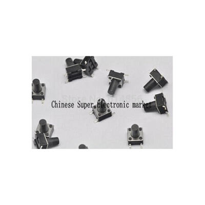 

100PCS SMD 669mm 6X6X9MM Tactile Tact Push Button Micro Switch Momentary