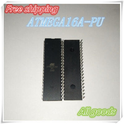 

Free Shipping 20PCS New ATMEGA16a-pu DIP Flash IC