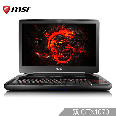 

MSI GT83VR 6RF-026CN 184 inch gaming laptop i7-6920HQ 32G 512G1T dual GTX1080 WIN10 mechanical keyboard black