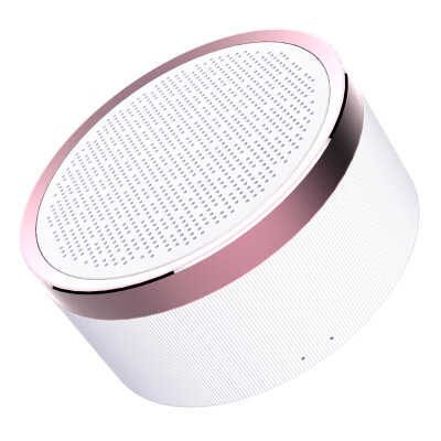 

Lanyue LEnRuE V9 Wireless Bluetooth Speaker Card Phone Mini Speaker Household Portable Car Subwoofer Rose Gold