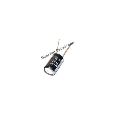 

50PCS 50V 330UF 10*16 Aluminum Electrolytic Capacitor 50V/330UF 10*16mm 10mm*16mm