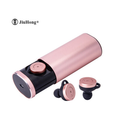 

WH Mini Wireless Bluetooth earphone portable Sport headphone Handsfree Stereo music earbud with Mic Power bank for mobile phone