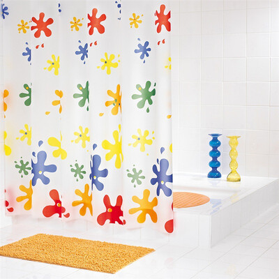 

Jingdong Supermarket Germany Reid RIDDER color starfish series EVA waterproof mold Moisturizing curtain 180x200cm 33820 send bath curtain ring