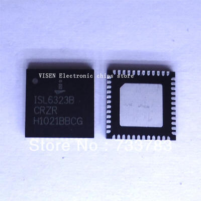 

5pcslot INTERSIL ISL6323BCRZR ISL6323B Monolithic Dual PWM Hybrid Controller Powering AMD SVI Split-Plane&PVI Uniplane Processors