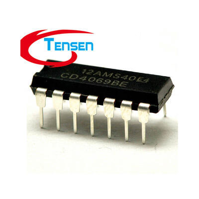 

10Pcs/Lot CD4069 CD4069UBE CD4069BE common logic chips DIP14 CD Digital IC