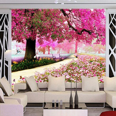 

Custom photo wallpaper European garden landscape wall painting wallpaper living room bedroom sofa wallpaper mural