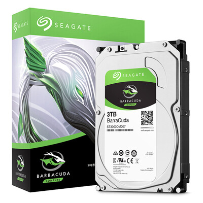 

SEAGATE cool fish series 3TB 5400 to 256M SATA3 desktop mechanical hard disk ST3000DM007
