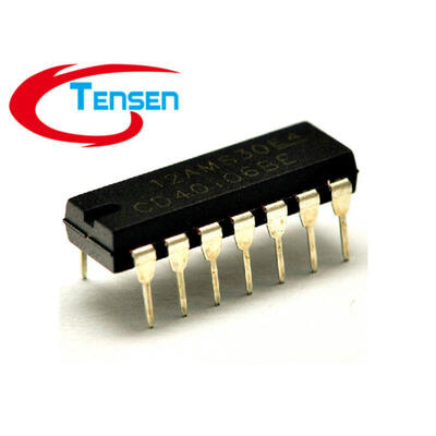 

200PcsLot CD40106BE HCF40106 HEF40106 Hex inverting Schmitt trigger DIP-14 CD Digital IC