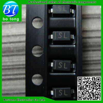 

3000PCS IN5819W 1N5819W Marking SL B5819W SOD-123 1206 surface mount schottky barrier diode