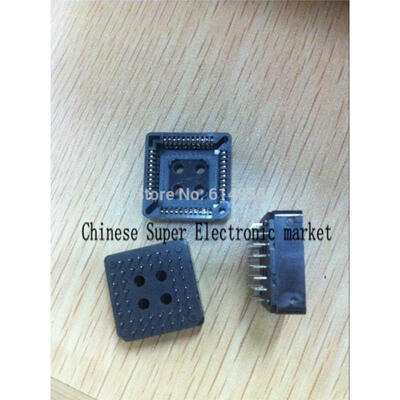 

10PCS PLCC 44 PLCC44 DIP Through Hole Mount IC Socket