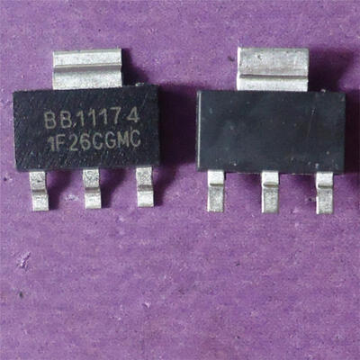 

10pcslot REG1117-33 REG1117 BB1117 00mA&1A Low Dropout Positive Regulator 33V&Adjustable