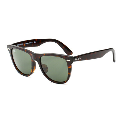 

Ray-Ban Ray-Ban солнцезащитные очки для мужчин и женщин пеших туристов серии черепахового каркасных очки зеленые очки линзы RB2140F 902G15 54mm