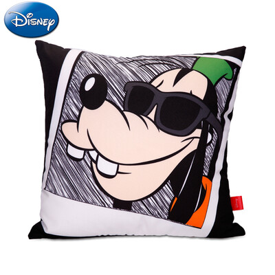 

Disney cartoon style pillow sofa cushion office pillow bed backrest car waist cushion lumbar pillow pad genuine Disney fly high soft 4545cm