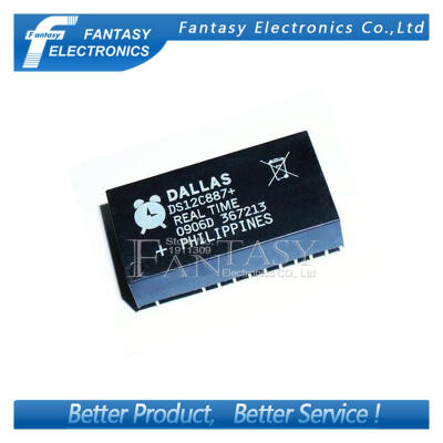 

2PCS DS12C887 DIP18 DS12C887+ DIP new and original IC free shipping