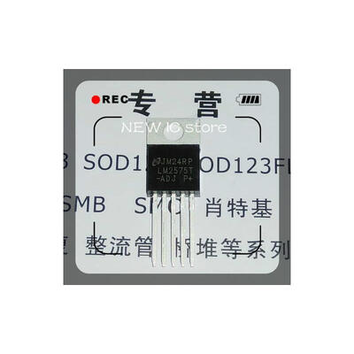 

50 pcslot LM2575T-ADJ LM2575T LM2575 TO-220 Voltage Regulator IC Free Shipping
