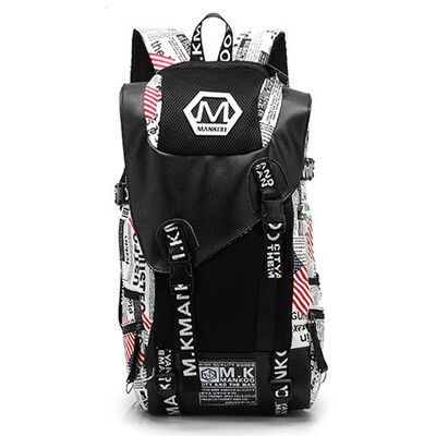 

New Fashion 18 inch leisure mens backpack strap zipper color casual canvas backpack school bag designer travel bag