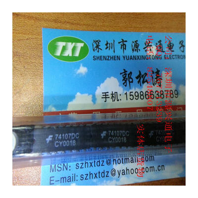 

Free shopping 10PCS 74107DC DIP 100% Brand New and Original electronic ic kit