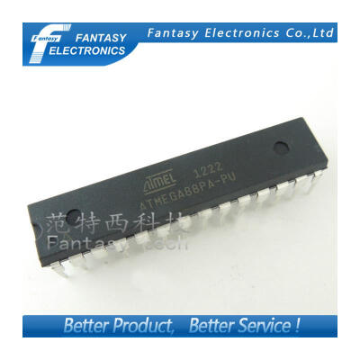 

10PCS ATMEGA88PA-PU DIP ATMEL ATMEGA88PA DIP28 Programmable Flash free shipping