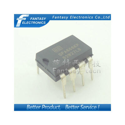 

5PCS OPA606KP DIP8 OPA606K DIP Wide-Bandwidth Difet OPERATIONAL AMPLIFIER OPA606 free shipping