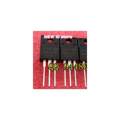 

50PCS/ 1 LOT Original MBRF2040CT MBRF2040 TO-220F IC Free Shipping