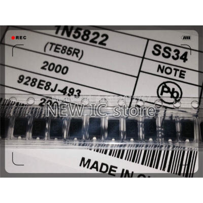 

2000PCS LOT diode 1N5822 IN5822 SS34 SMA Schottky 3A 40V