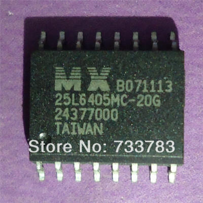 

10pcs/lot MX25L6405MC-20G 25L6405MC-20G MX25L6405MC 64M X 1 FLASH 2.7V PROM PDSO16