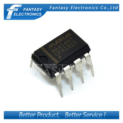 

50PCS MAX1487CPA DIP8 MAX1487 DIP new and original IC free shipping