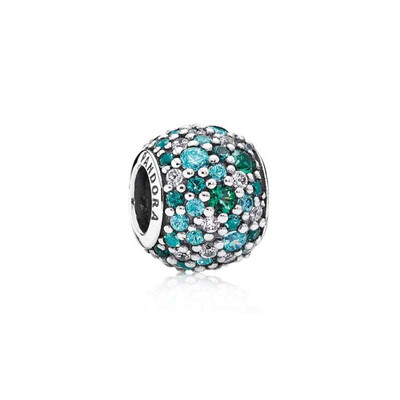 

PANDORA Pandora Green Cyan Colored Beads 791261MCZMX