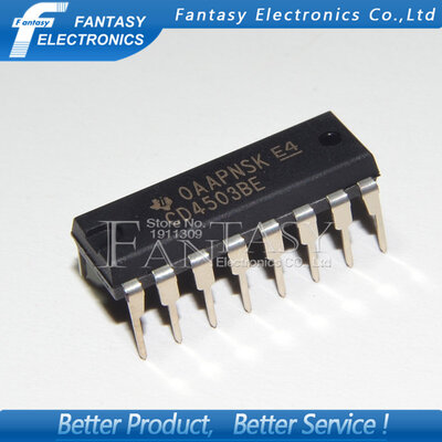 

50PCS CD4503BE DIP16 CD4053 DIP new&original IC free shipping