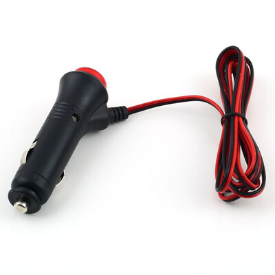 

12V 24V Male Car Cigarette Lighter Socket Plug Connector On Off Switch 1.5m