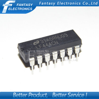 

10PCS LF444CN DIP14 LF444 DIP new&original IC free shipping