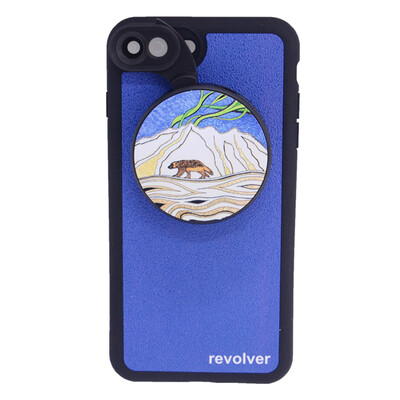 

Stilato (Ztylus) iphone 7P / 8P Универсальный широкоугольный макрос Fisheye 6 в 1 Apple Phone Lens Set Arctic Wolves