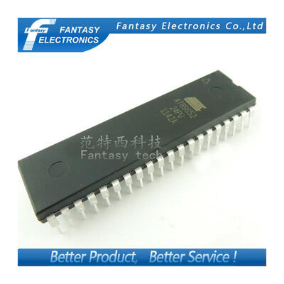 

2PCS AT89S52-24PU DIP-40 AT89S52 DIP AT89S52-24 Programmable Flash new&original IC free shipping
