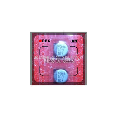 

Free shipping 50PCS Original disc Japan Sanyo 16V100UF SMD capacitors 65 105 degrees
