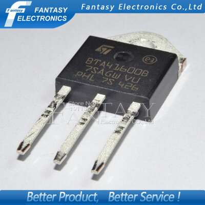 

10PCS BTA41-600B TO-3P BTA41-600 TO3P BTA41600B new&original IC free shipping
