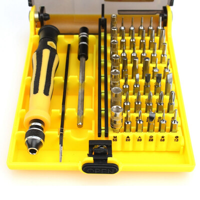 

YIFENG 45 In 1 Precision Screw Driver Tool Kit Screwdriver For Moblie phone Repair 80353