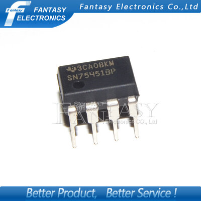 

10PCS SN75451BP DIP8 SN75451 DIP 75451 new&original IC free shipping