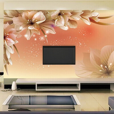 

Custom 3D Photo Wallpaper Modern Flower Wall Mural Wall Paper Living Room Sofa TV Background Non-woven Fabric Wallpaper Bedroom
