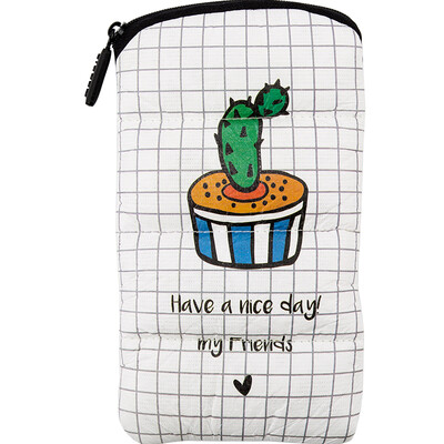 

Kinbor creative pencil bag large capacity stationery bag student school supplies neon sleeping bag DTB6258
