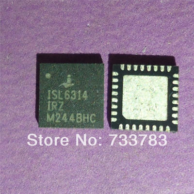 

5pcslot INTERSIL ISL6314IRZ Single-Phase Buck PWM Controller with Integrated MOSFET Drivers for Intel VR11&AMD Applications