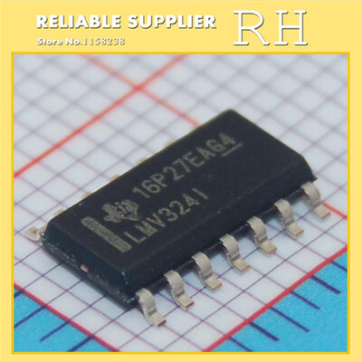 

100pcs/lot LMV324IDR LMV324I SOP-14 Low Voltage Quad Operational Amplifier