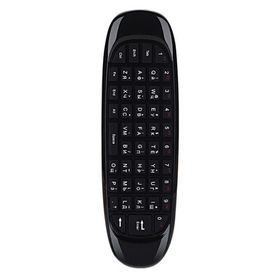 

C120 Russian Version 6-Axis Gyro 2.4G Wireless Air Mouse QWERTY Keyboard for Android/Windows/Mac OS/Linux Systems