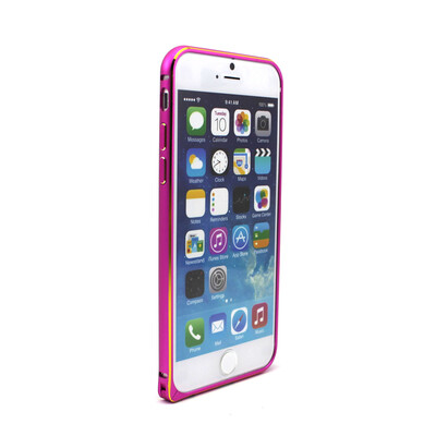 

Aluminum Buckle Open Metal Bumper Cover Case for iPhone 6 Plus 55"